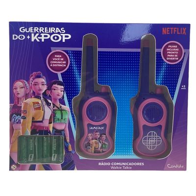 Walkie Talkie Infantil Guerreiras do K-Pop