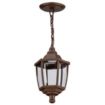 Luminária Teto Pendente 47cm E27 Marrom Bivolt Dital Heritage Varanda Área Gourmet Escritório