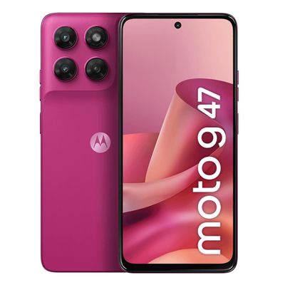 Smartphone Motorola Moto G47 6.7 256GB 5G Câmera Dupla 50MP Rosa