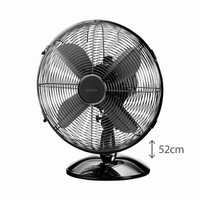Ventilador de Mesa 40cm Spirit Retro com 3 Velocidades Grafite / 110