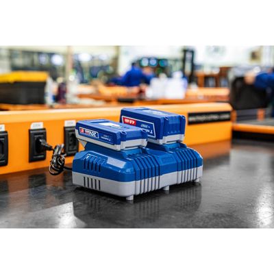 Carregador Duplo de Baterias Tramontina by Total 20V 4,0A Bivolt