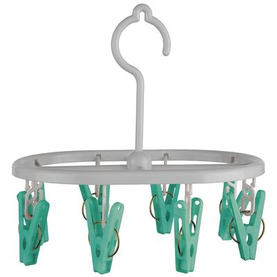 Mini Varal Oval com 8 Prendedores FlashLimp