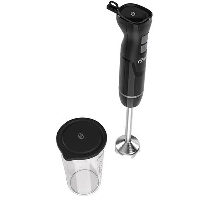 Mixer Multifuncional Oster 3 em 1 Black com Mini Processador Batedor e Copo Medidor Preto / 220