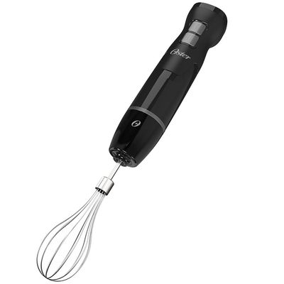 Mixer Multifuncional Oster 3 em 1 Black com Mini Processador Batedor e Copo Medidor Preto / 110