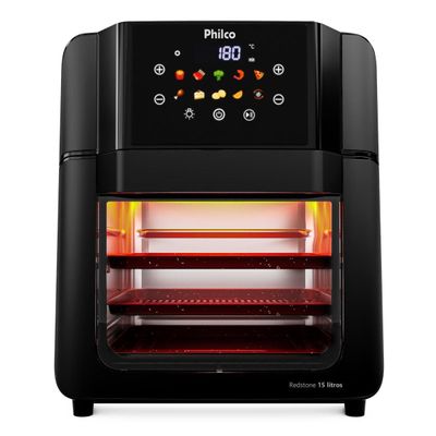 Air Fryer Oven Philco 15L Redstone 10 Funções PAF15C 127V