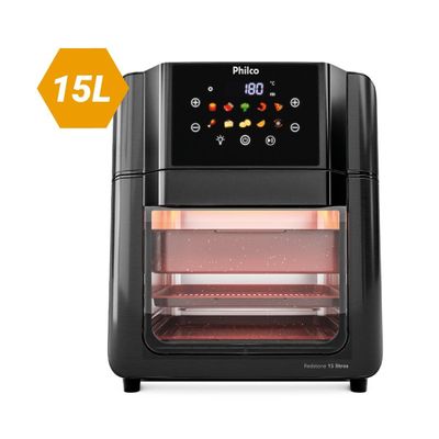 Air Fryer Oven Philco 15L Redstone 10 Funções PAF15C 127V