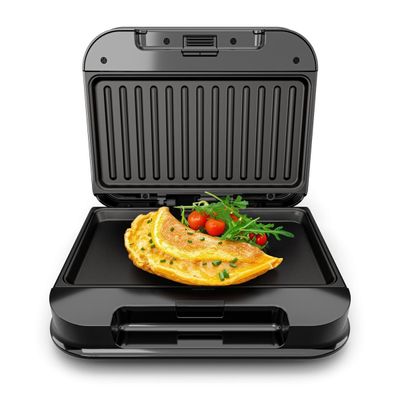 Grill e Sanduicheira Britânia Preto 750W 2 em 1 BGR24A 127V
