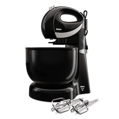 Batedeira Philco Portátil 4L 500W 4 Velocidades PBT50A 127V