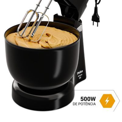 Batedeira Philco Portátil 4L 500W 4 Velocidades PBT50A 127V