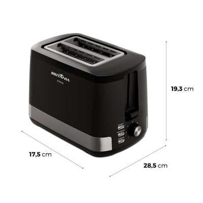 Torradeira Britânia 7 Níveis 800W BTR06A 127V