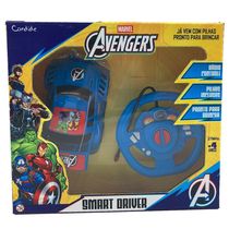 Carrinho de Controle Remoto Vingadores - Smart Driver