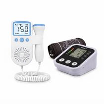Kit Cuidado Familiar: Monitor de Pressão Arterial + Detector Fetal Doppler