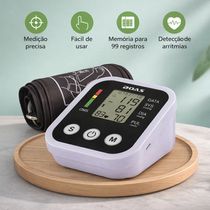 Kit Cuidado Familiar: Monitor de Pressão Arterial + Detector Fetal Doppler