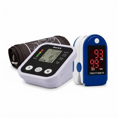 Kit Check-Up: Monitor de Pressão Arterial e Oxímetro Digital