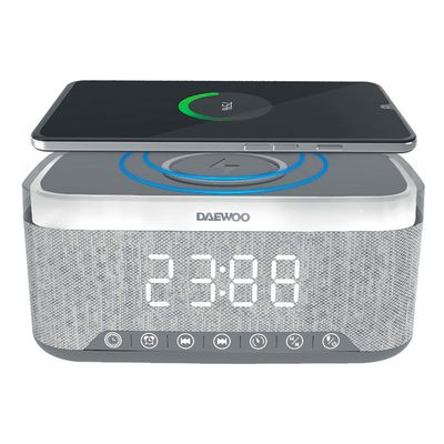Rádio Relógio Bluetooth DW300 15W Daewoo