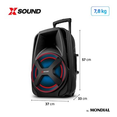 Caixa de Som Bluetooth Cm650 Xsound Mondial
