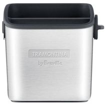 Lixeira Tramontina By Breville Aço Inox Coletor Borra Pó de Café 500ml