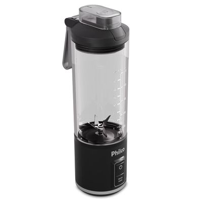 Liquidificador Portátil Philco PLQ01A 700ml 120W Sem Fio