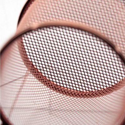Mini Cesta Redonda para Alimentos Dynasty Fry em Aço Inox - Rosé
