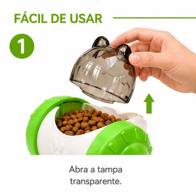 Brinquedo Dispensador de Ração Verde