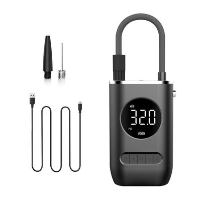 Combo Compressor Digital + Lanterna de Emergência USB