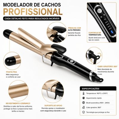 Modelador de Cachos Profissional