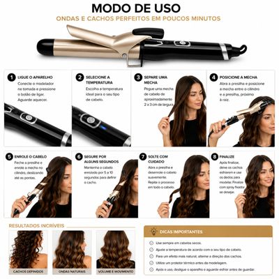 Modelador de Cachos Profissional