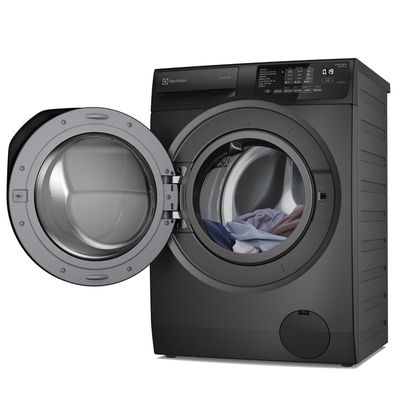 Lava e Seca Electrolux 12Kg Cinza Ônix Inverter com Água Quente e Lavagem Inteligente (LSC12) 127V