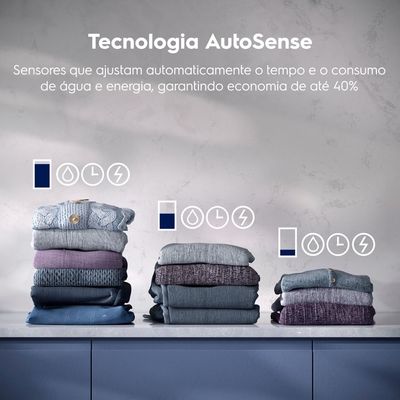 Lava e Seca Electrolux 12Kg Branca Inverter com Água Quente e Lavagem Inteligente (LSB12) 127V