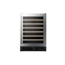 Adega Climatizada Hisense Wine Cooler HWL-54W1ANQRI 54 Garrafas Porta de Vidro Inox 110V