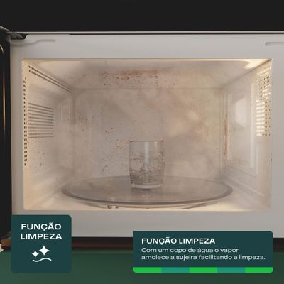 Micro-ondas Consul 23L CMS23AR com Função Marmita Design Compacto Inox Inox / 110