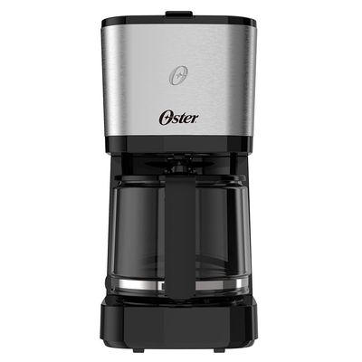 Cafeteira Elétrica Oster OCAF600 32 Xícaras - Preta/Inox Inox,Preto / 110