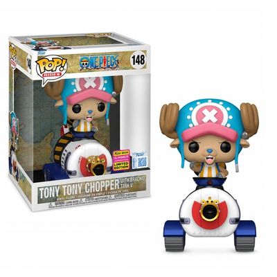 Boneco Funko Pop! Rides Deluxe Exclusivo SDCC One Piece Chopper With Brachio Tank V