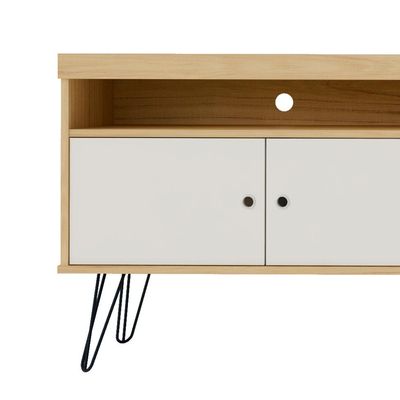 Rack Liberty Carvalho e Off White 160 cm