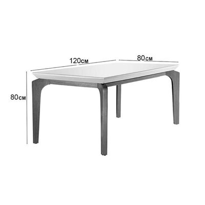 Mesa Sala Jantar Londrina + 4 Cad Athenas Capuccino Rufato