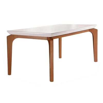 Mesa Sala Jantar Londrina + 4 Cad Athenas Capuccino Rufato