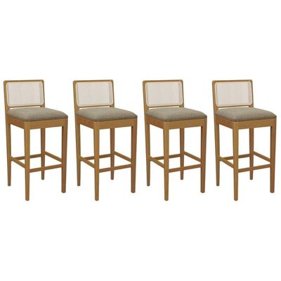 Banqueta Sala Jantar Kit 4un Sara Carvalho Kappesberg