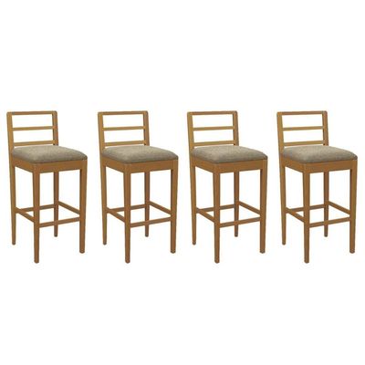 Banqueta Sala Jantar Kit 4un Sofia Carvalho Kappesberg