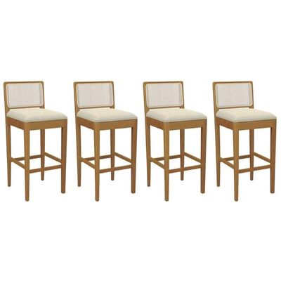 Banqueta Sala Jantar Kit 4un Sara Carvalho Kappesberg