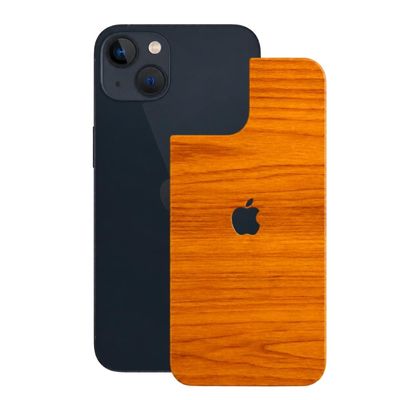 Película para iPhone 13 - Traseira Efeito Madeira Clara - Gshield