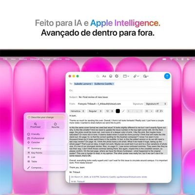 MacBook Neo Apple 13" Chip A18 Pro, CPU de 6 Núcleos, GPU de 5 Núcleos, 256GB, Blush