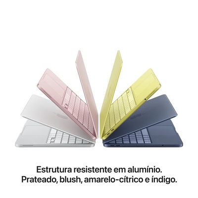 MacBook Neo Apple 13" Chip A18 Pro CPU de 6 núcleos GPU de 5 núcleos 256GB Prateado