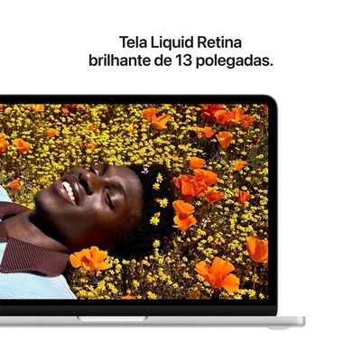 MacBook Neo Apple 13" Chip A18 Pro, CPU de 6 Núcleos, GPU de 5 Núcleos, 256GB, Amarelo-cítrico
