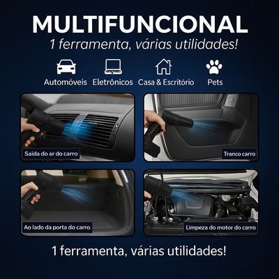 Soprador Ar Turbo Portátil