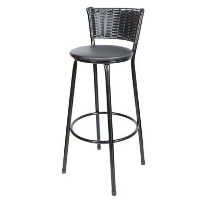 Banquetas para Cozinha Hawai 4un Assento Preto