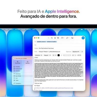MacBook Neo Apple 13" Chip A18 Pro, CPU de 6 Núcleos, GPU de 5 Núcleos, 256GB, Índigo