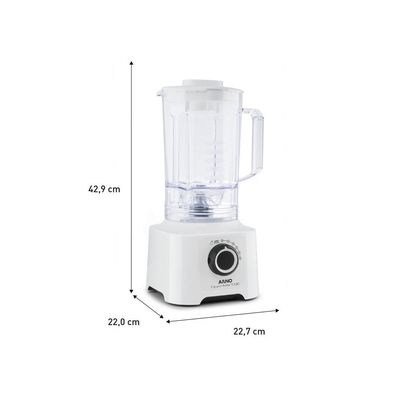 Liquidificador Arno Power Max LN51 1000W Jarra 3,1L Branco / 220V