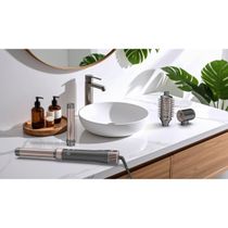Modelador GA.MA Italy Uniq Aura 4 em 1 1500W Efeito Coanda Escova Oval Secador e Cachos