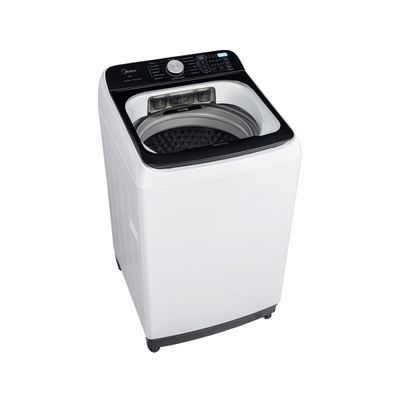 Máquina de Lavar Roupas Midea Wave Agitator 16kg Branca 13 Programas Timer Digital Branco / 110