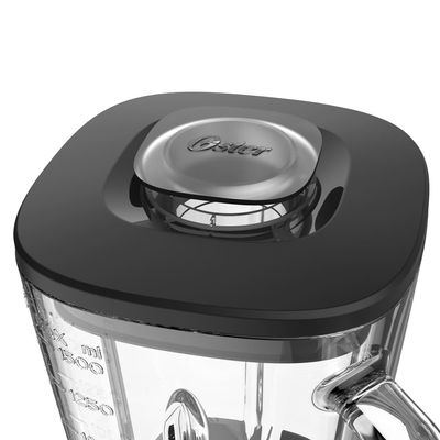 Liquidificador Oster Power Black Inox 1,5L 750W Jarra de Vidro 5 Velocidades Preto / 110